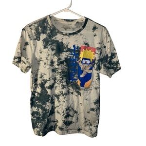 Naruto Tie-Dye Graphic T-Shirt | Small